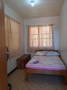 Postel nebo postele na pokoji v ubytování Sanctuary Transient House Bacolod