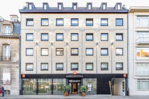 Bygningen som hotellet ligger i