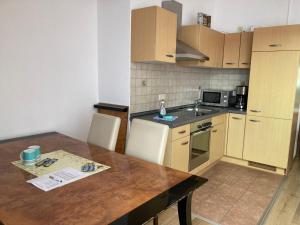 Küche/Küchenzeile in der Unterkunft Apartmentcenter Koblenz