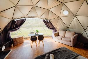 Beavers Retreat Glamping的休息区