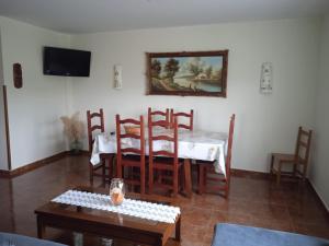 TV a/nebo společenská místnost v ubytování Casa Terán