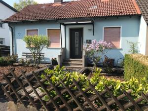 Κήπος έξω από το Ferienwohnung Von Paris