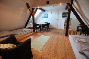 Posezení v ubytování Ferienwohnung Drachen