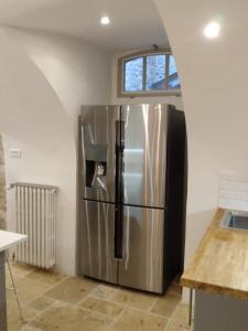 Kuchyň nebo kuchyňský kout v ubytování Chateau de Balsac