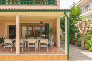 Balkón alebo terasa v ubytovaní Els Pins -Port d'Alcudia-