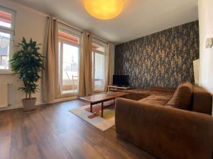 Posedenie v ubytovaní 2 bedroom 107 m2 loft with balcony
