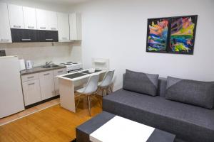 Eldhús eða eldhúskrókur á Apartmani Biser