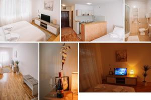 Eldhús eða eldhúskrókur á Apartmani Biser