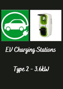 a picture of an ev charging station with a car at Spilman Hotel in Carmarthen
