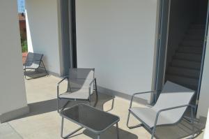 A seating area at Casa Tua
