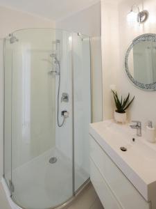 Kúpeľňa v ubytovaní Königin Apartman