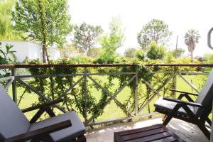 Balkón nebo terasa v ubytování HOTEL DALYANCE