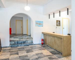 Lobby alebo recepcia v ubytovaní Matala Hostel