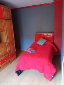 Postel nebo postele na pokoji v ubytování Casa Paula