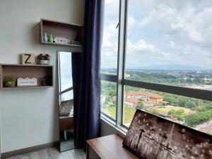 Nespecifikovaný výhled na hory nebo výhled na hory při pohledu z apartmánu