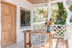 Balkón nebo terasa v ubytování Cuatro Vientos Lodge & Apartments - Mal País, Costa Rica