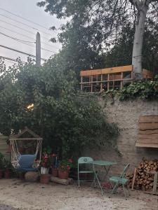 Zahrada ubytování Cabañas Aire Marino Algarrobo