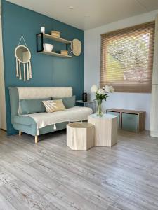 Posezení v ubytování Mobil Home superbe Vue Mer St Raphaël