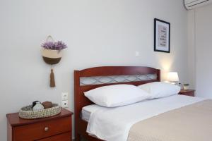Postel nebo postele na pokoji v ubytování Villa-Ruby