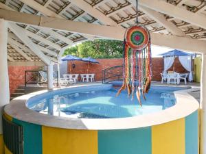 Πισίνα στο ή κοντά στο Hotel Paraíso das Águas Bonito