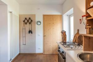 Nhà bếp/bếp nhỏ tại La Corte Levico Terme OSPITAR