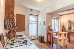 Nhà bếp/bếp nhỏ tại La Corte Levico Terme OSPITAR