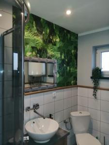 Ένα μπάνιο στο Domek na Leśnej