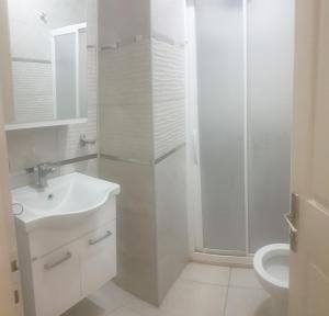 Kúpeľňa v ubytovaní Aydeniz Apart Hotel