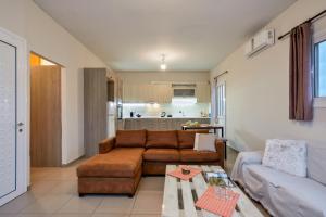 Posezení v ubytování Souda apartment
