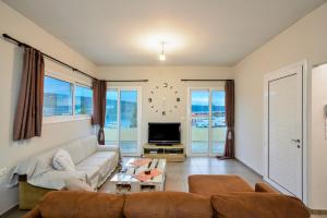 TV a/nebo společenská místnost v ubytování Souda apartment