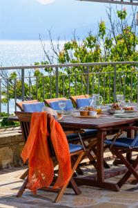 A balcony or terrace at Ammoudara Bay Villa