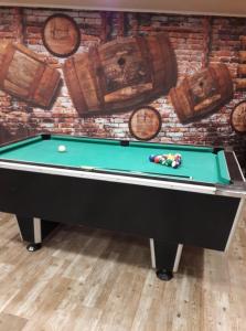 Biliár nebo kulečník v ubytování Tabačov Moravia