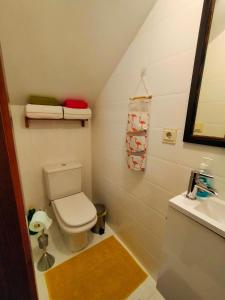 A bathroom at Centro de Arte