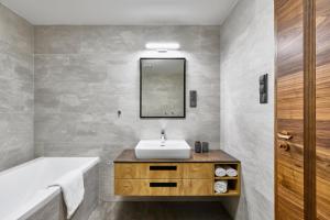 Kúpeľňa v ubytovaní Apartment Adélka 106 Špindlerův Mlýn