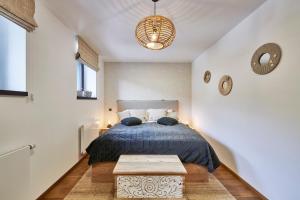 Postel nebo postele na pokoji v ubytování Apartment Adélka 106 Špindlerův Mlýn