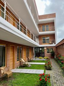Zahrada ubytování Hotel El Geranio