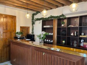 Lounge nebo bar v ubytování Horn Seaside Homestay + 37 fotografií
