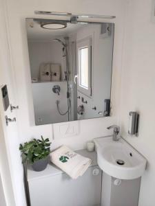 ห้องน้ำของ Ferien im Tiny House