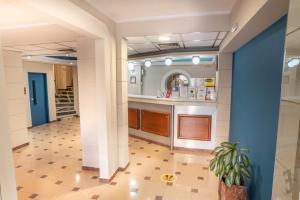 Kuchyň nebo kuchyňský kout v ubytování Anita Hotel
