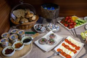 Eten bij of ergens in de buurt van het pension
