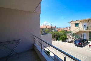 Balkón nebo terasa v ubytování Apartment Bili-sea view apartment in the center