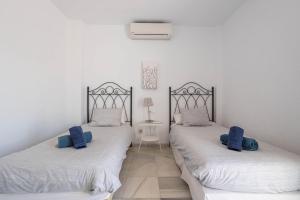 Posteľ alebo postele v izbe v ubytovaní Casa Verkath-playa Burriana + 20 fotografií