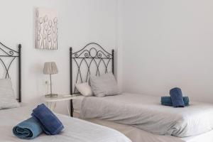 Posteľ alebo postele v izbe v ubytovaní Casa Verkath-playa Burriana