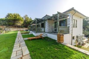 Zahrada ubytování CASA DOBRESCU KATIGIORGIS PELION