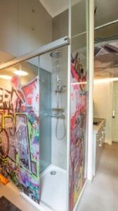Kúpeľňa v ubytovaní LK43-lodging city-apartments, kontaktlos mit Self Check-In