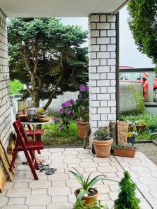 Ein Garten an der Unterkunft Luftkurort, Perle des Neckartals