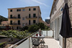 Balkón alebo terasa v ubytovaní Apartments Fortinia Dubrovnik- FREE PARKING