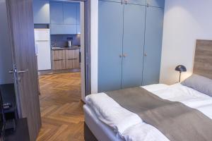 Postel nebo postele na pokoji v ubytování Hotel Diana