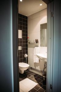 Koupelna v ubytování Åtellet Hotell