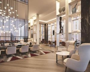 Ein Sitzbereich in der Unterkunft Park Hyatt Jakarta